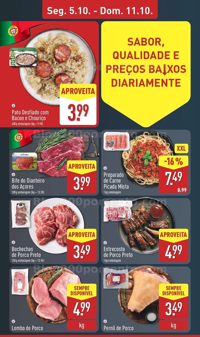 Antevisão Folheto ALDI Promoções de 4 a 10 outubro